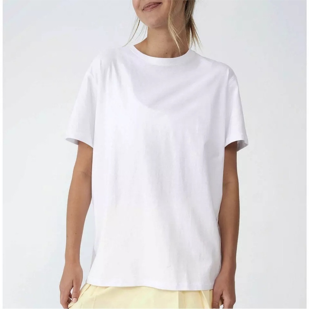 Cotton On Body Women's Active Organic T-Shirt, Tee, Top Pink